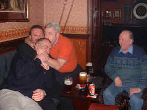 Graham Rogers, Barry Keep, Glyn Herbert & Alan Rogers get to know each other again ready for the forth coming season
